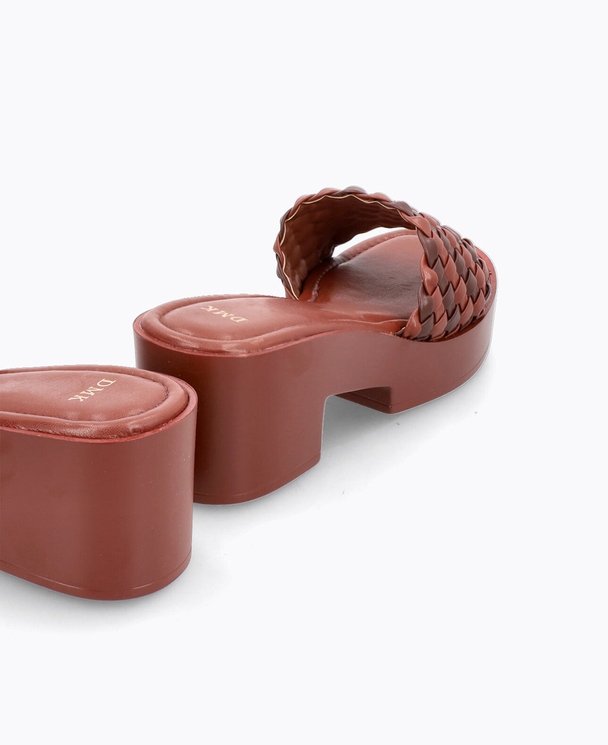 Kaia Platform Heel Sandals - Brown