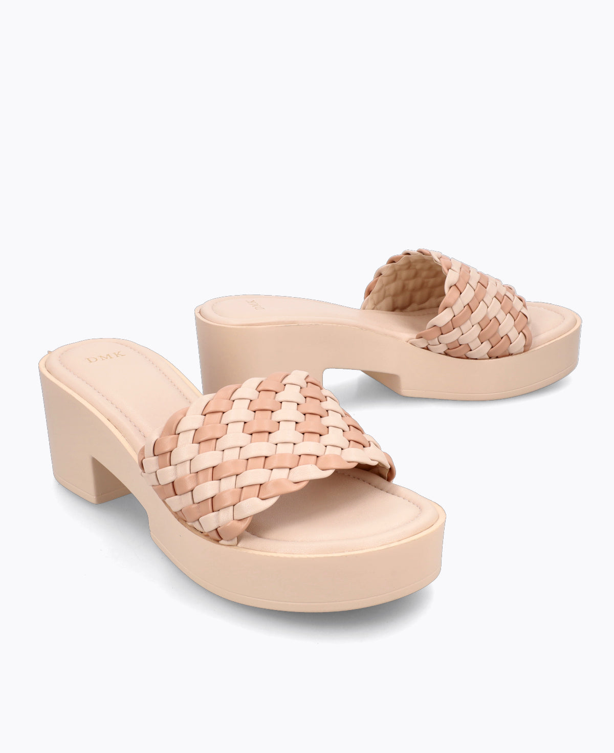 Kaia Platform Heel Sandals - Pink