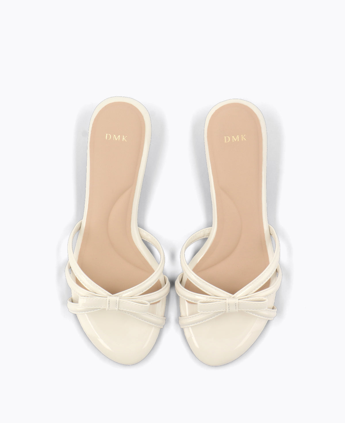 Katie Bow Heel Sandals - Beige