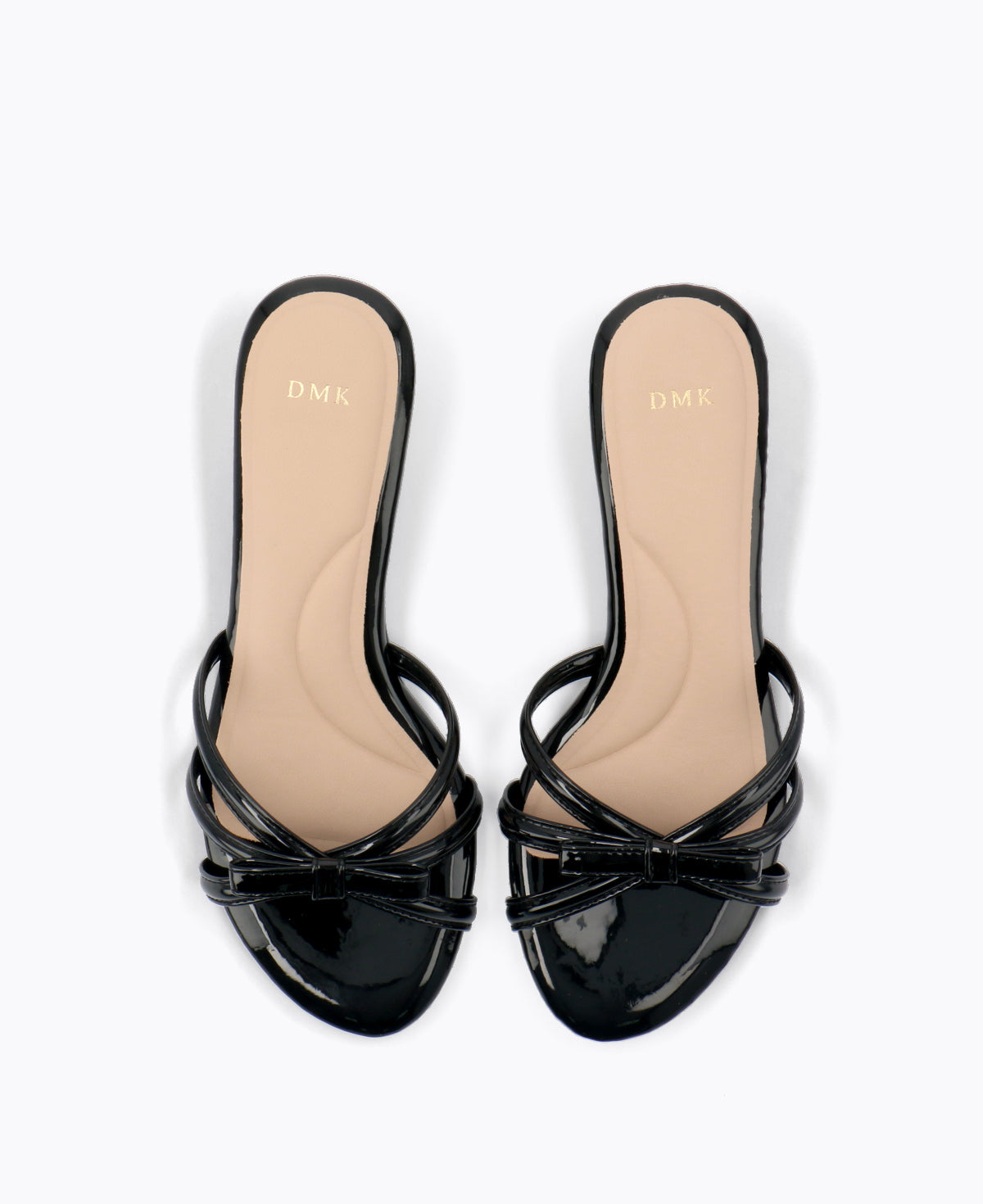 Katie Bow Heel Sandals - Black