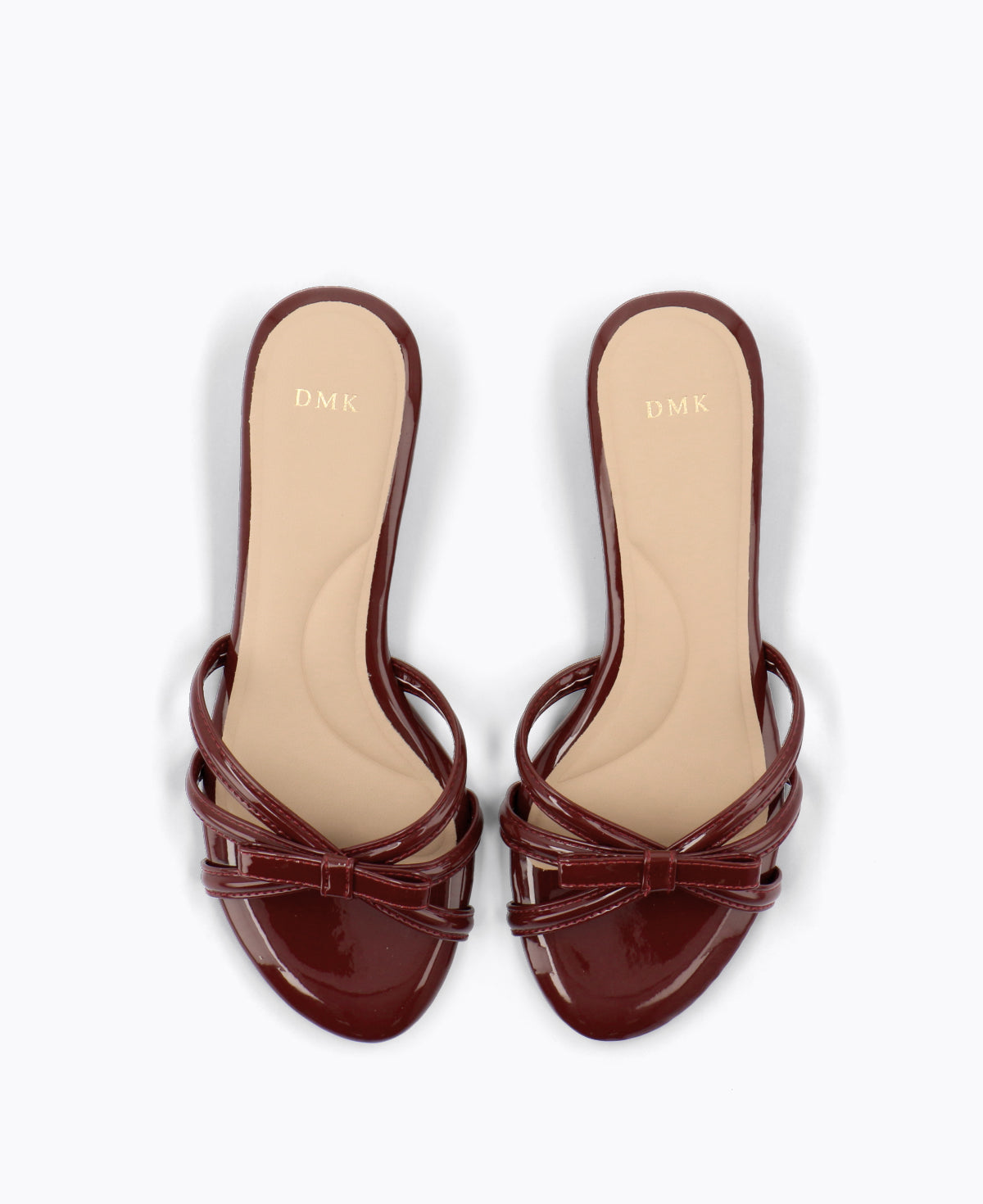 Katie Bow Heel Sandals - Red