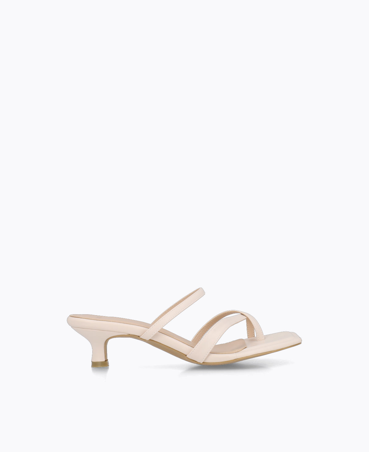 Kenzie Heel Sandals - Beige