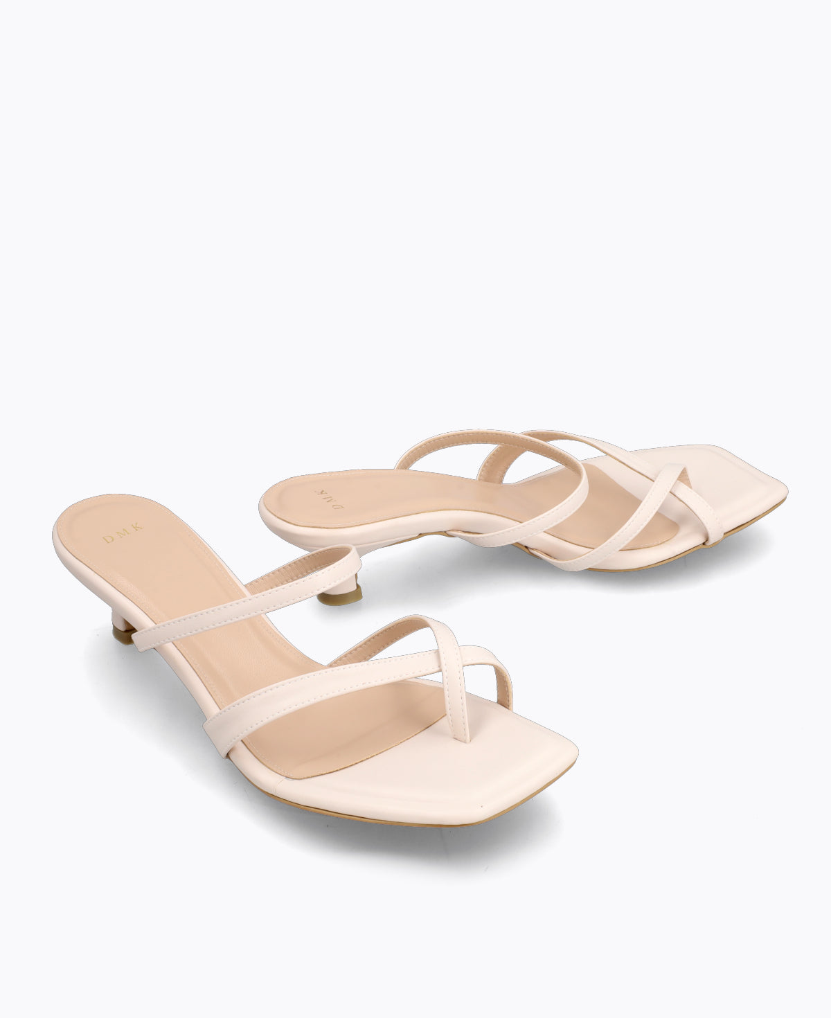 Kenzie Heel Sandals - Beige