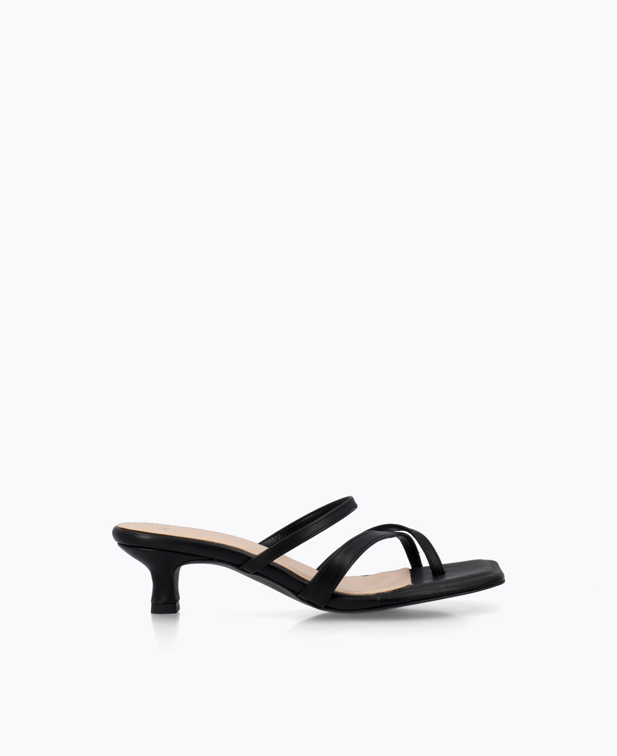 Kenzie Heel Sandals - Black
