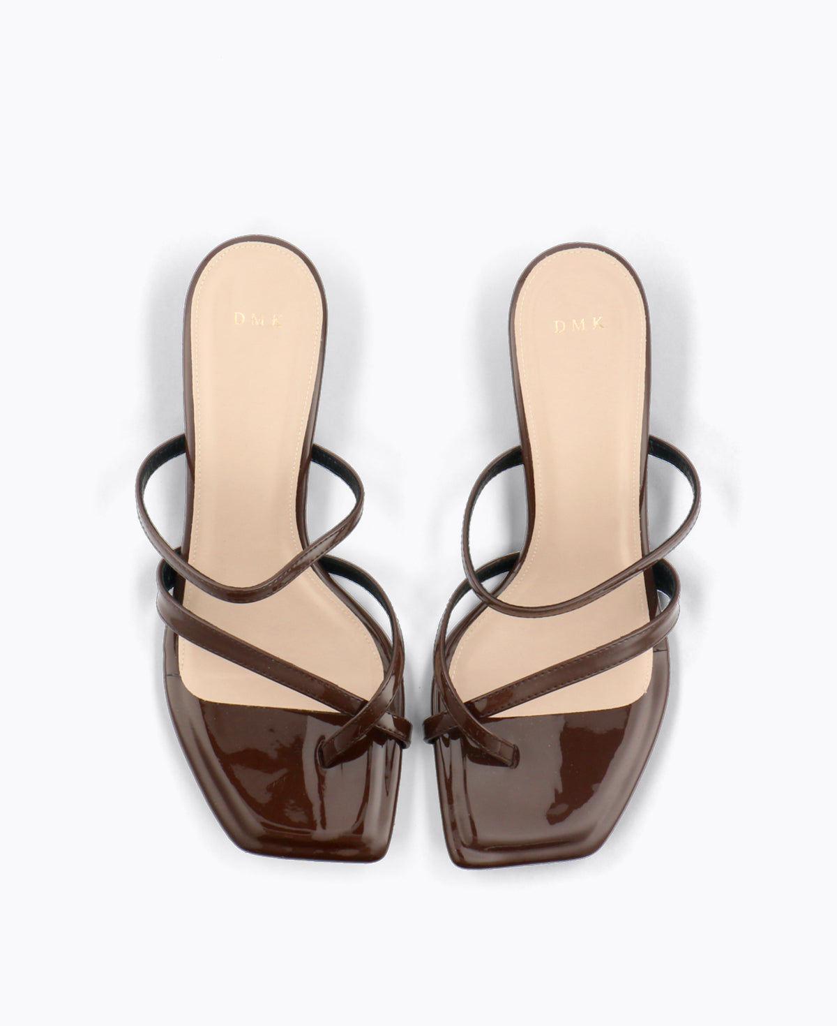 Kenzie Heel Sandals - Brown