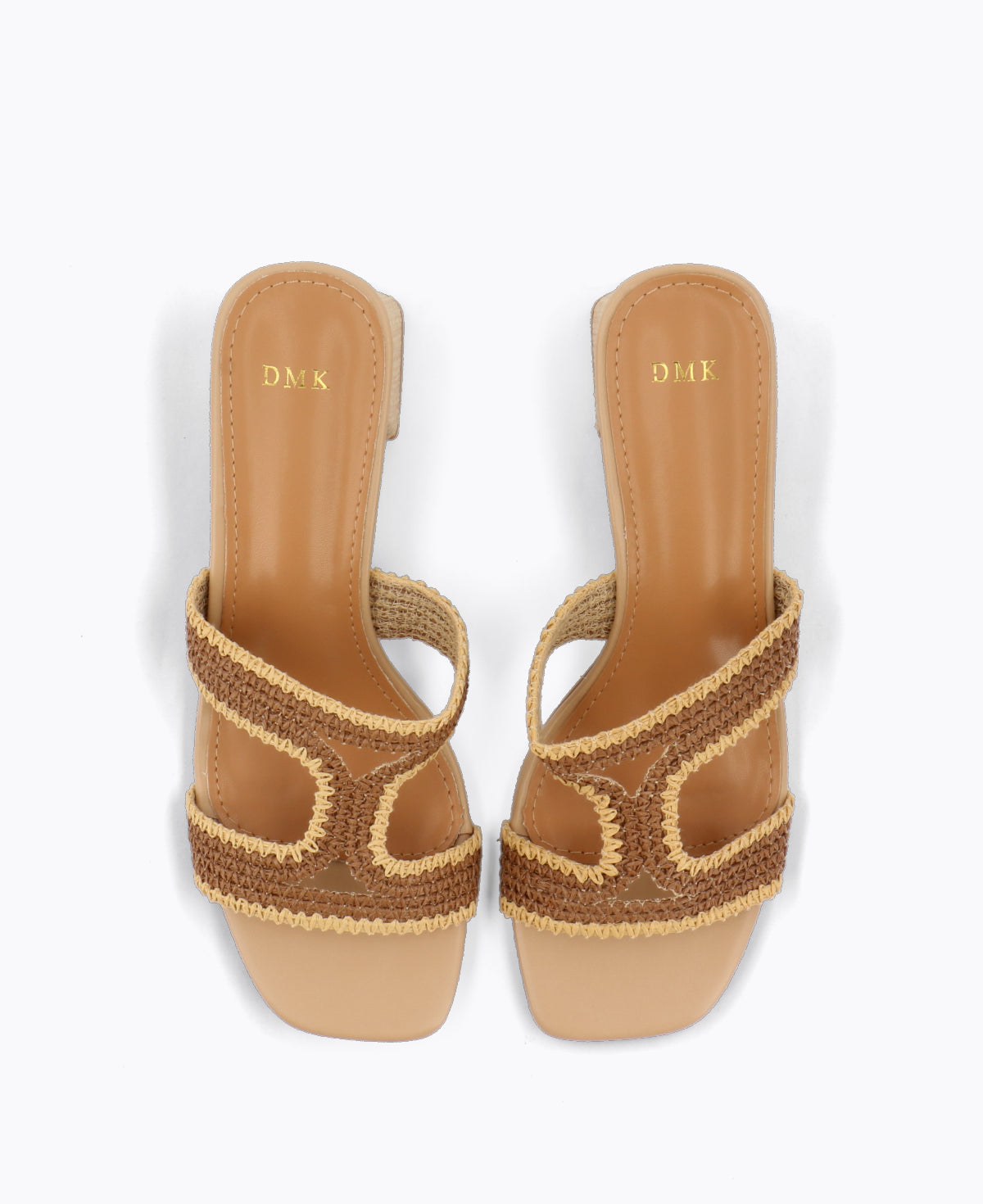 Lara Heel Sandals - Brown