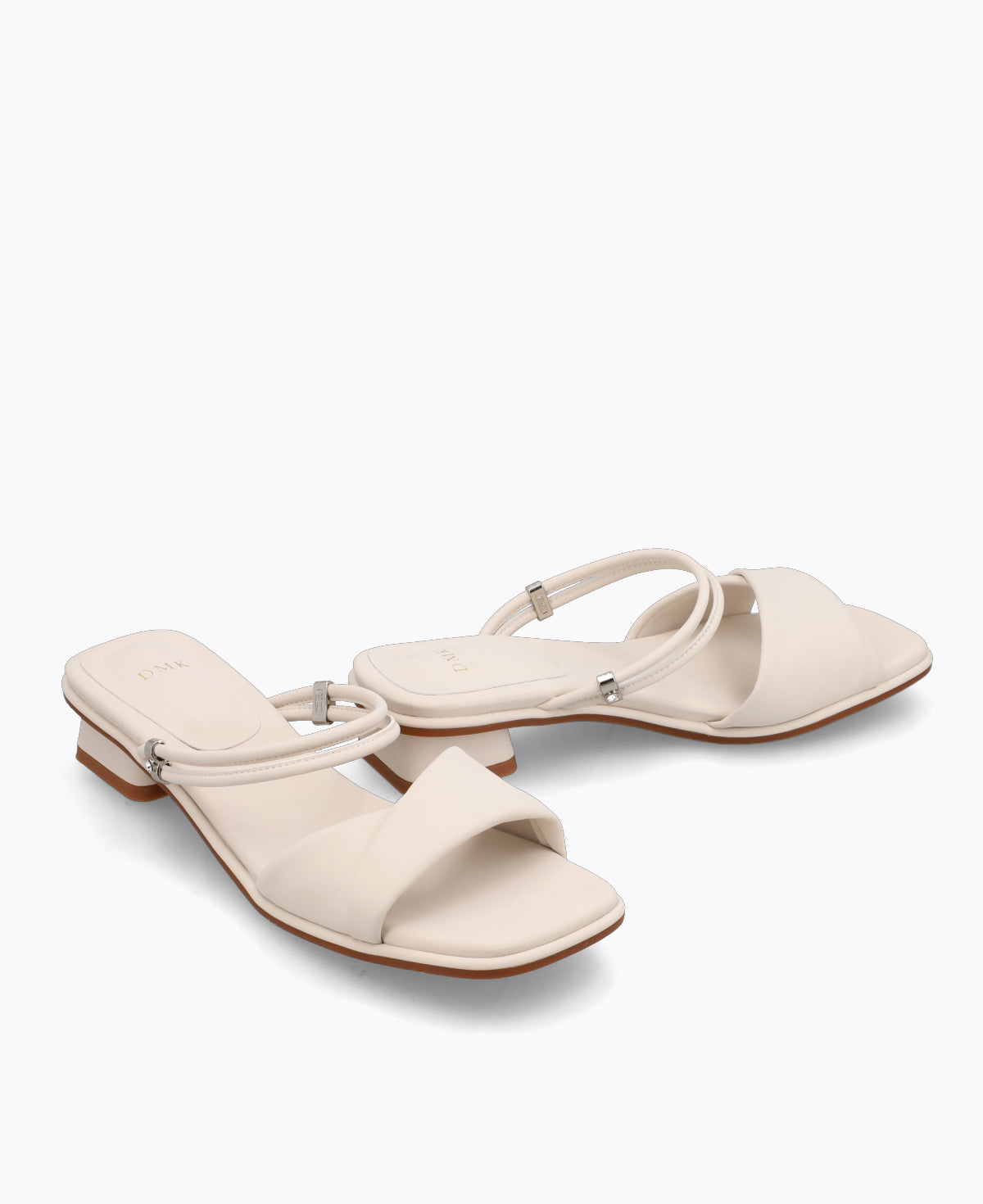 Maela Heel Sandals - Beige