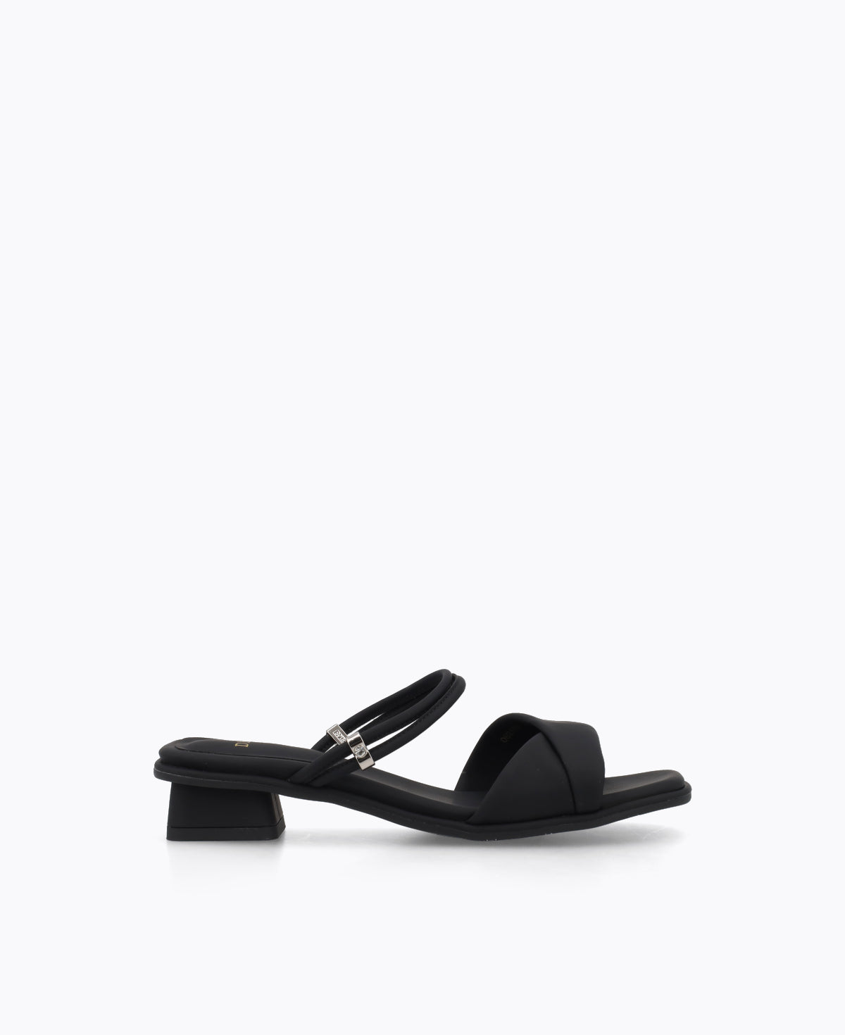 Maela Heel Sandals - Black