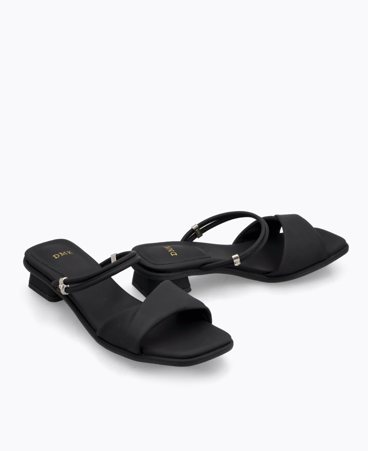 Maela Heel Sandals - Black