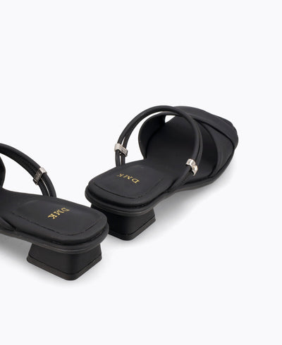 Maela Heel Sandals - Black