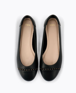 Miyo Ballerina Flats - Black