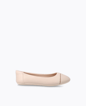 Miyo Ballerina Flats - Taupe