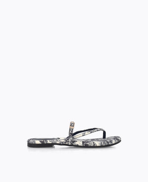Mallory Strappy Flat Sandals - Multi