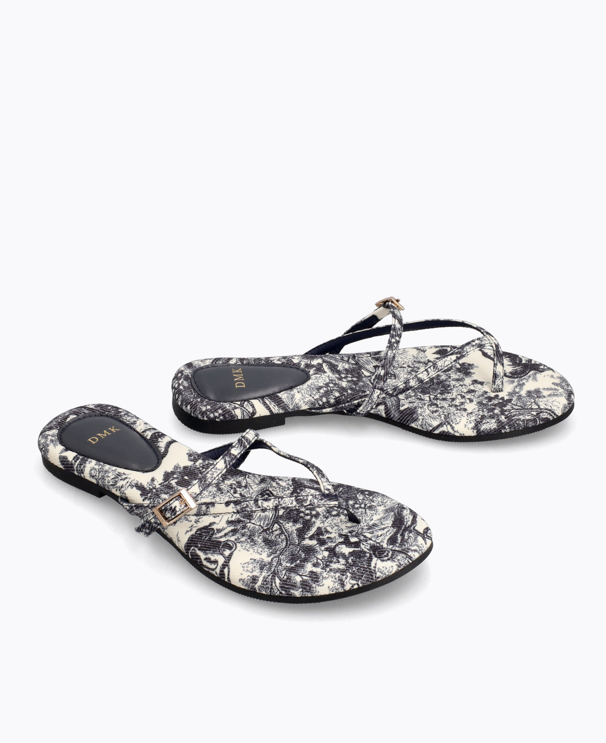 Mallory Strappy Flat Sandals - Multi