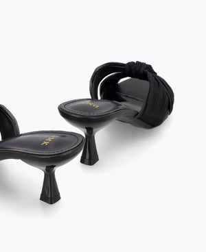 Marisa Heel Sandals - Black