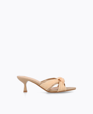 Marisa Heel Sandals - Nude