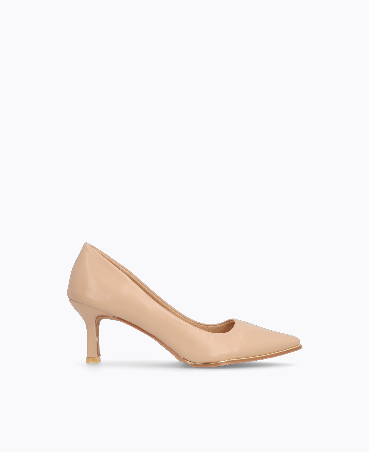 Melanie Heel Pumps - Nude