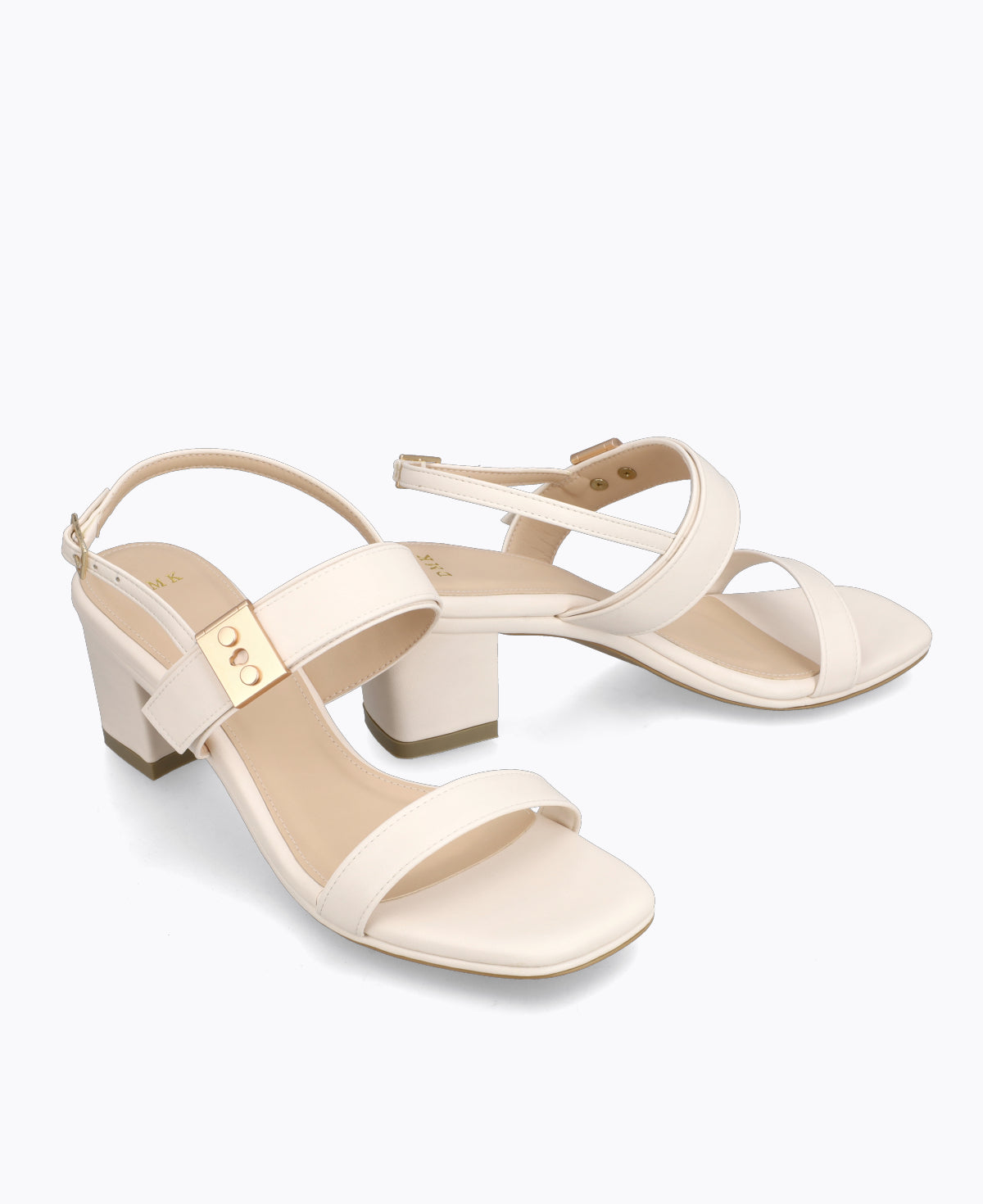 Melody Heel Sandals - Beige