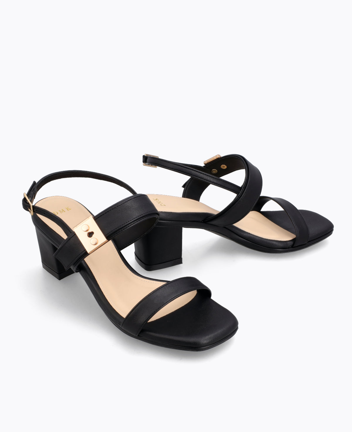 Melody Heel Sandals - Black