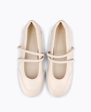 Mika Ballerina Sneaker - Beige