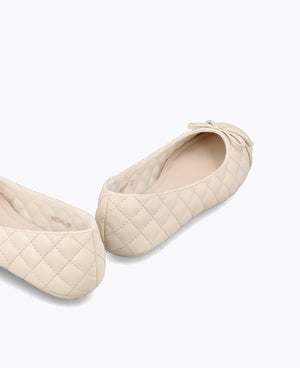 Sophie Ballerina Flats - Beige
