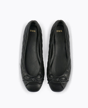 Sophie Ballerina Flats - Black