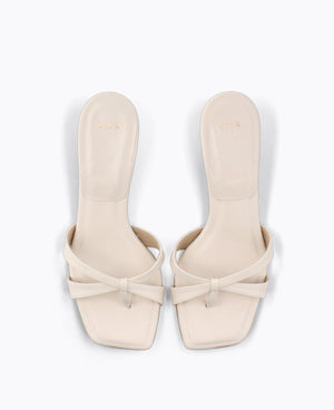Miko Heel Sandals - Beige