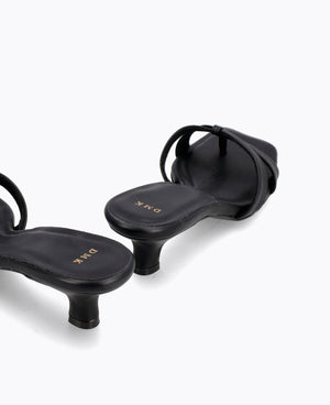Miko Heel Sandals - Black