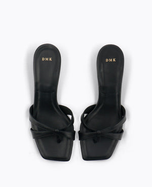 Miko Heel Sandals - Black