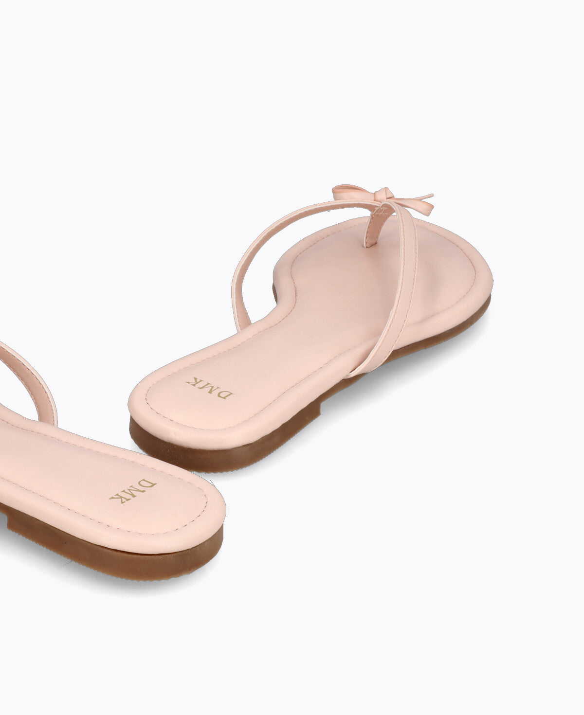 Mio Bow Flat Sandals - Pink
