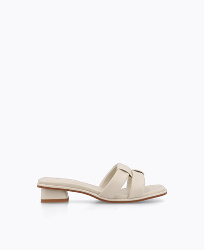 Misa Heel Sandals - Beige