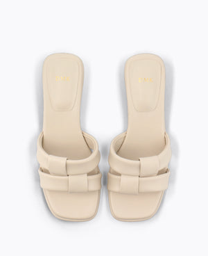 Misa Heel Sandals - Beige