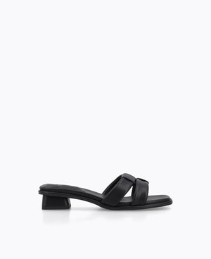 Misa Heel Sandals - Black