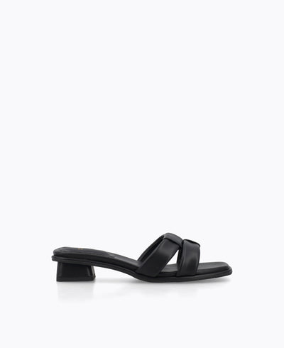 Misa Heel Sandals - Black