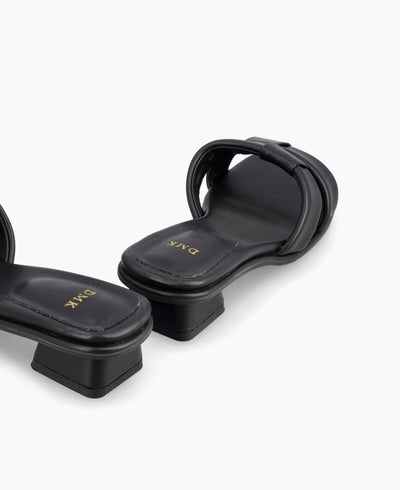 Misa Heel Sandals - Black