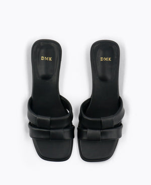 Misa Heel Sandals - Black