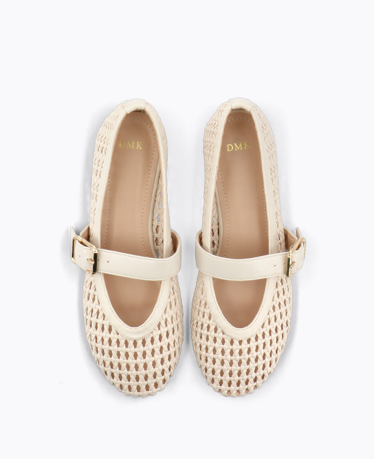 Misha Mesh Mary Janes - Beige