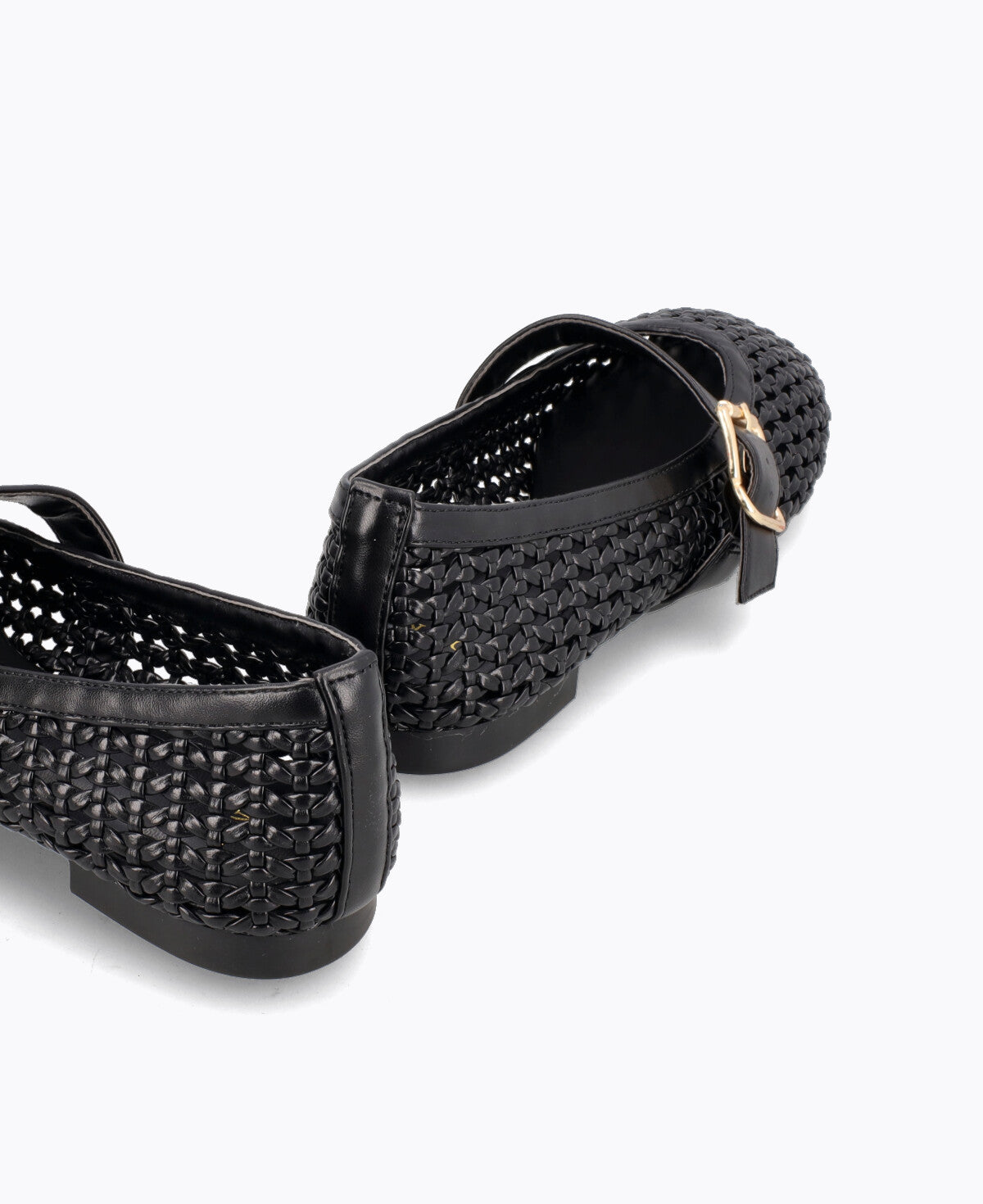 Misha Mesh Mary Janes - Black