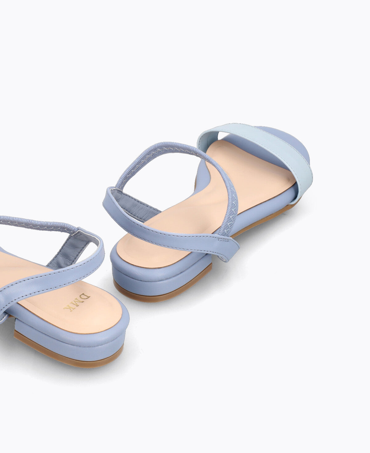 Mylene Strappy Flat Sandals - Blue