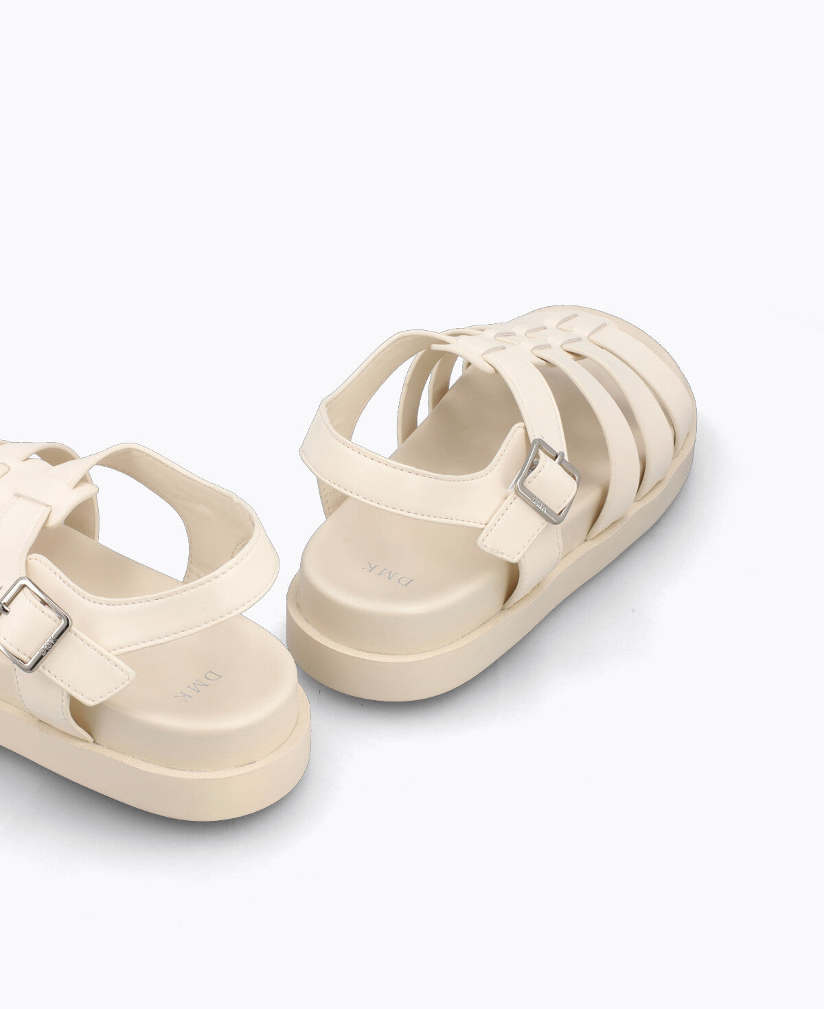 Nellie Platform Sandals - Beige