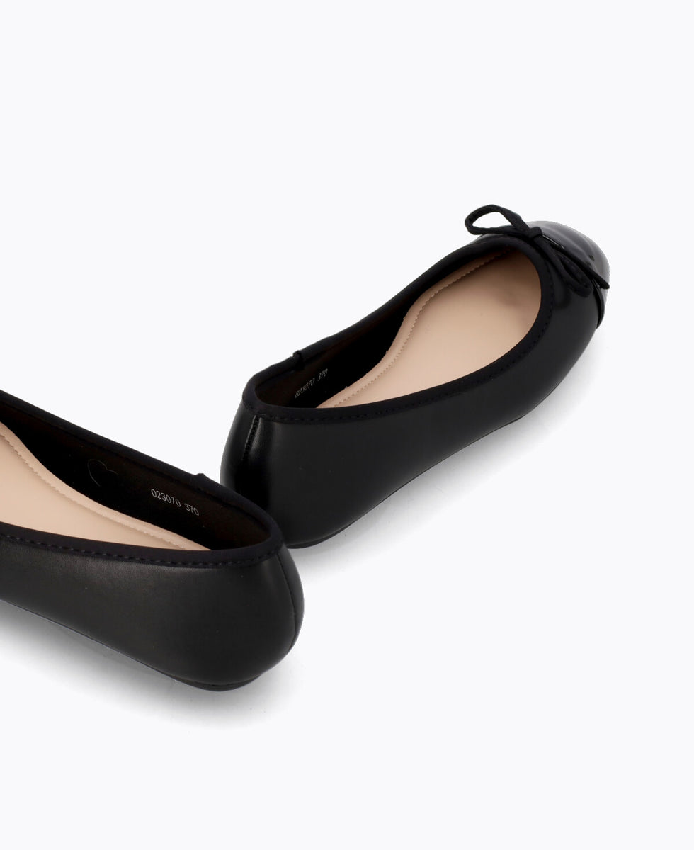 Penny Ballerina Flats - Black – DMK