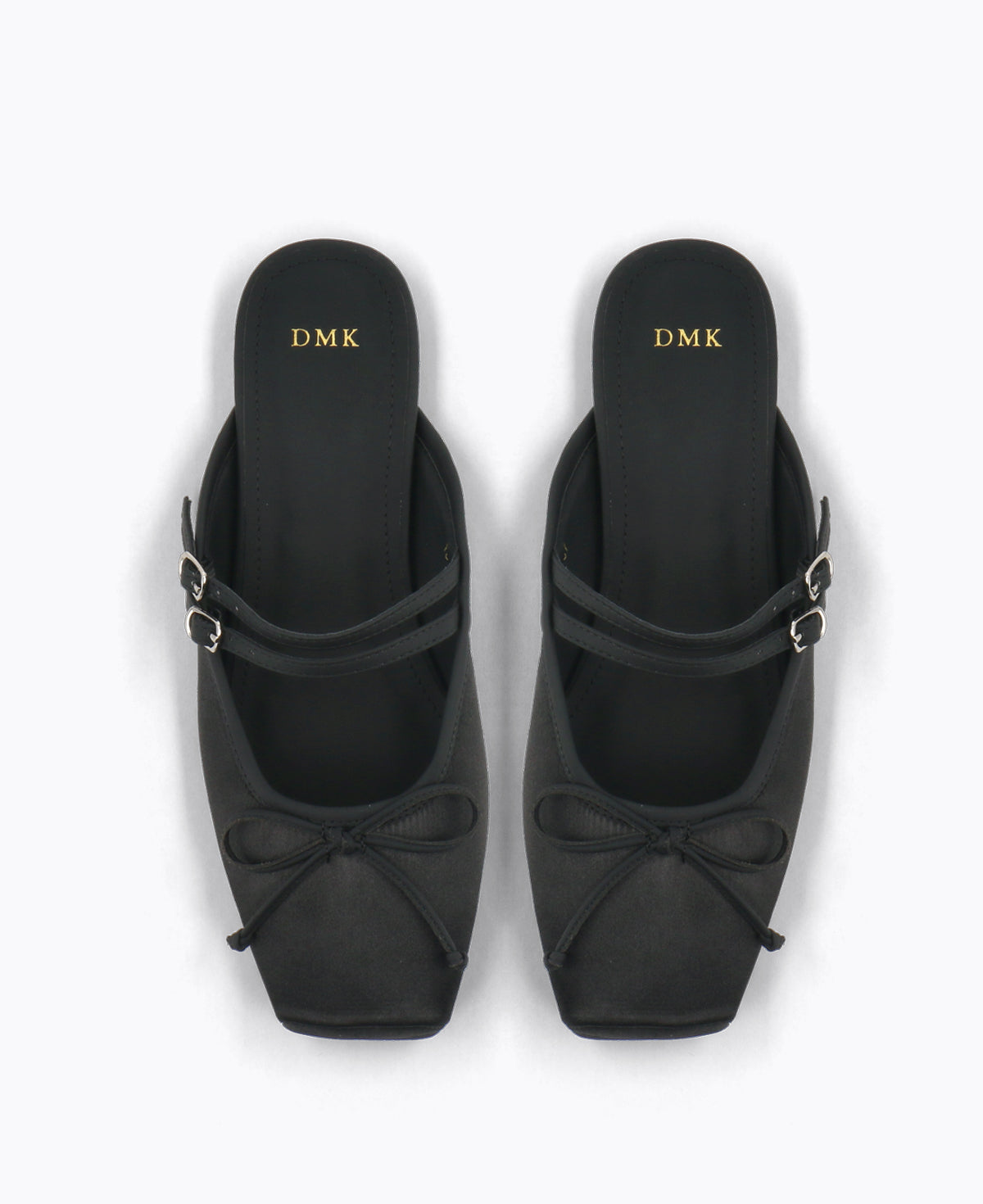 Riko Mary Jane Flats - Black