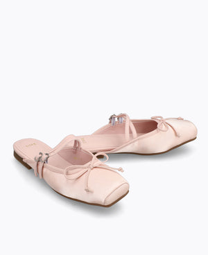 Riko Mary Jane Flats - Pink