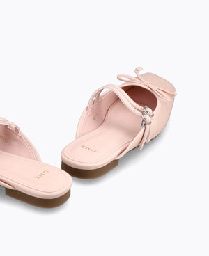 Riko Mary Jane Flats - Pink