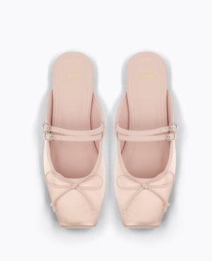 Riko Mary Jane Flats - Pink