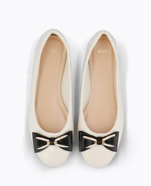 Rinnah Ballerina Flats - Beige