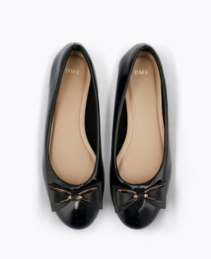 Rinnah Ballerina Flats - Black