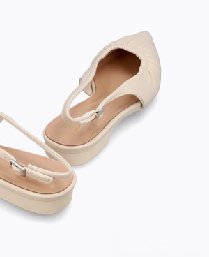 Romina Flat Pumps - Beige
