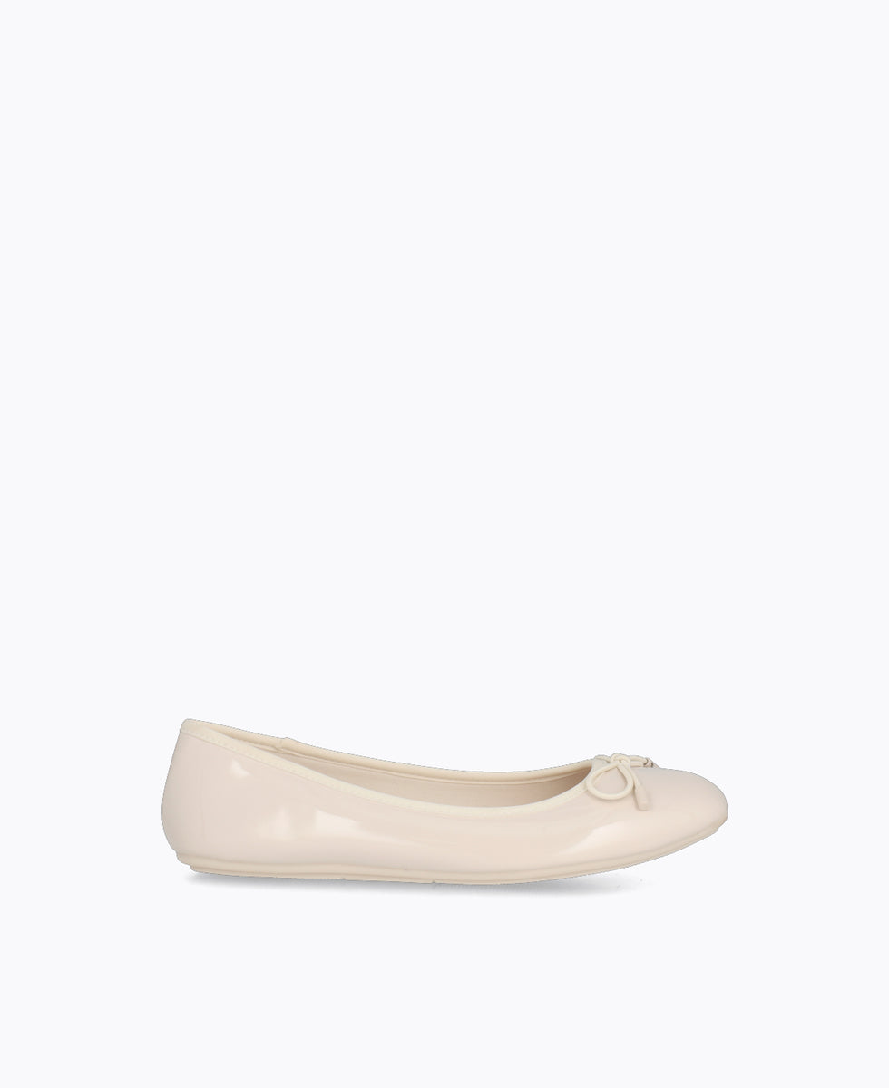Ruth Ballerina Flats - Beige – DMK
