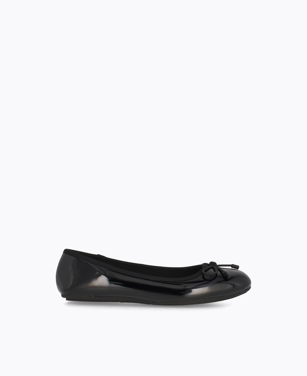Ruth Ballerina Flats - Black – DMK